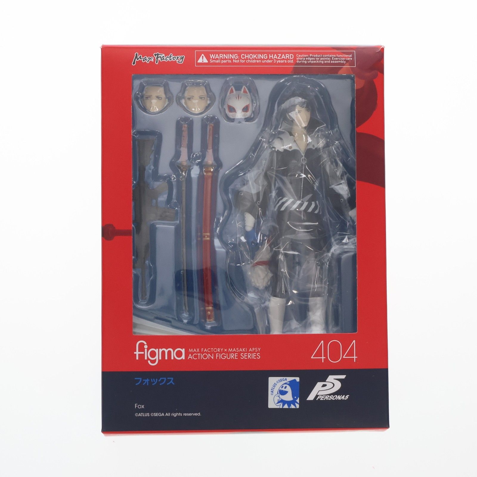 figma(フィグマ) 404 フォックス ペルソナ5 完成品 可動フィギュア マックスファクトリー