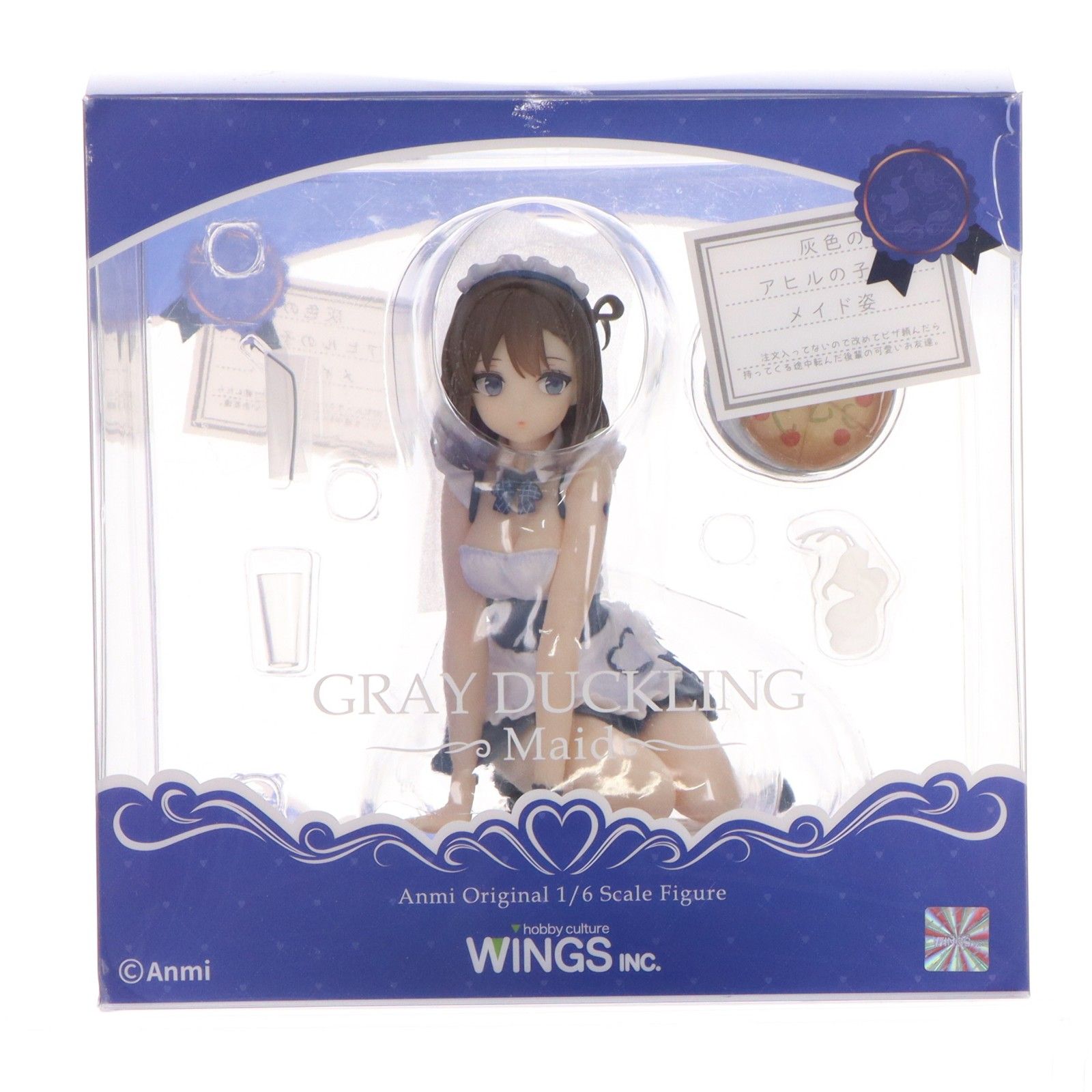Anmi 灰色アヒルの子メイド姿 1/6 完成品 フィギュア WINGS inc.(双翼社)