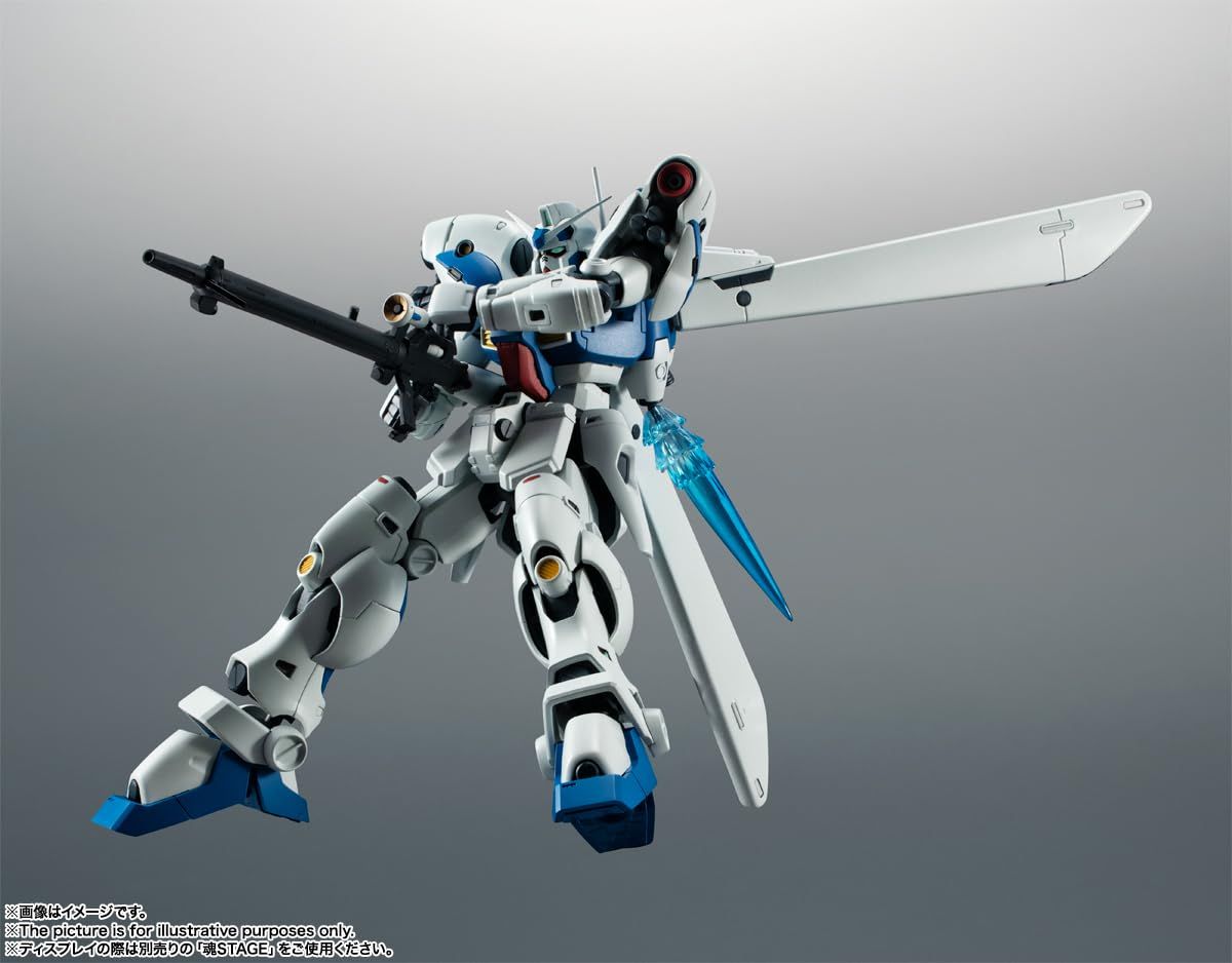 TAMASHII NATIONS ROBOT魂 機動戦士ガンダム0083 STARDUST MEMORY RX-78GP04G ガンダム試作4号機ガーベラ ver. A.N.I.M.E. 約125mm PVC&ABS製 塗装済み可動フィギュア TAMASHII NATIONS ROBOT魂 機動戦士ガンダム0083 STARDUST MEMORY RX-78GP04G ガンダム試作4号機ガーベラ ver. A.N.I.M.E. 約125mm PVC&ABS製 塗装済み可動フィギュア
