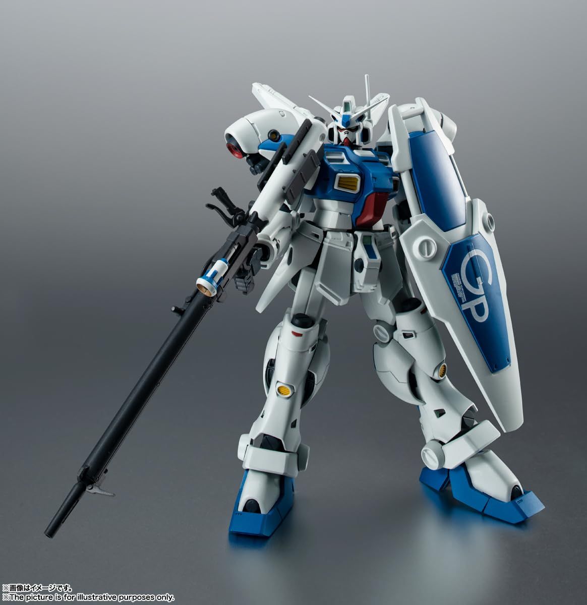 TAMASHII NATIONS ROBOT魂 機動戦士ガンダム0083 STARDUST MEMORY RX-78GP04G ガンダム試作4号機ガーベラ ver. A.N.I.M.E. 約125mm PVC&ABS製 塗装済み可動フィギュア TAMASHII NATIONS ROBOT魂 機動戦士ガンダム0083 STARDUST MEMORY RX-78GP04G ガンダム試作4号機ガーベラ ver. A.N.I.M.E. 約125mm PVC&ABS製 塗装済み可動フィギュア