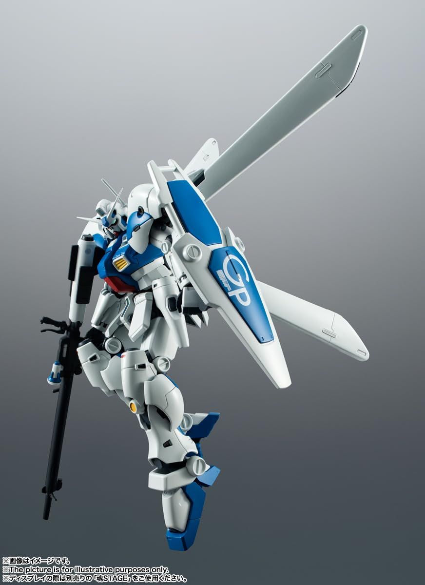 TAMASHII NATIONS ROBOT魂 機動戦士ガンダム0083 STARDUST MEMORY RX-78GP04G ガンダム試作4号機ガーベラ ver. A.N.I.M.E. 約125mm PVC&ABS製 塗装済み可動フィギュア TAMASHII NATIONS ROBOT魂 機動戦士ガンダム0083 STARDUST MEMORY RX-78GP04G ガンダム試作4号機ガーベラ ver. A.N.I.M.E. 約125mm PVC&ABS製 塗装済み可動フィギュア
