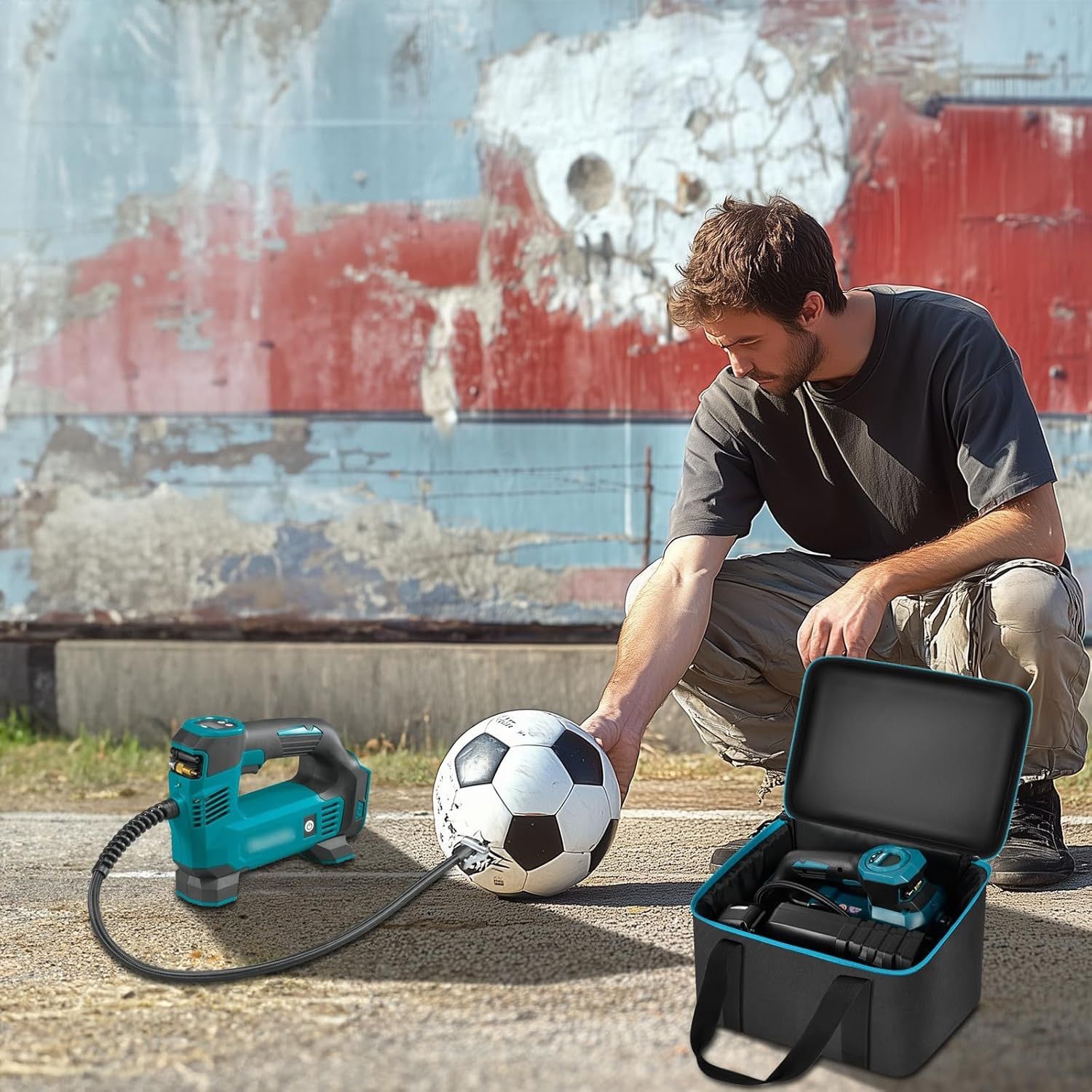 収納ケース 互換品マキタ(Makita) 充電式空気入れ18V MP180DRG 