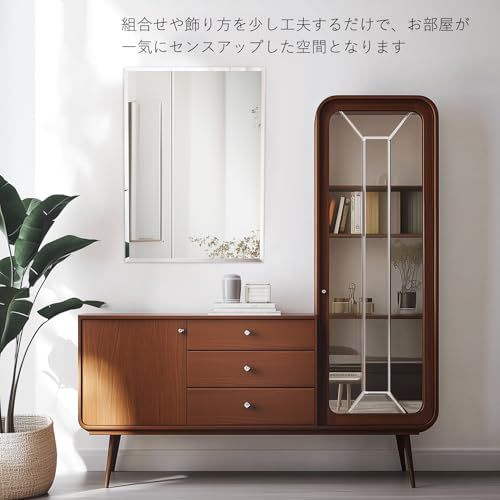 鏡 壁掛け ウォールミラー 40*50cm 洗面鏡 ミラー 浴室 お風呂 洗面台 厚さ4mm″mn f3263d33
