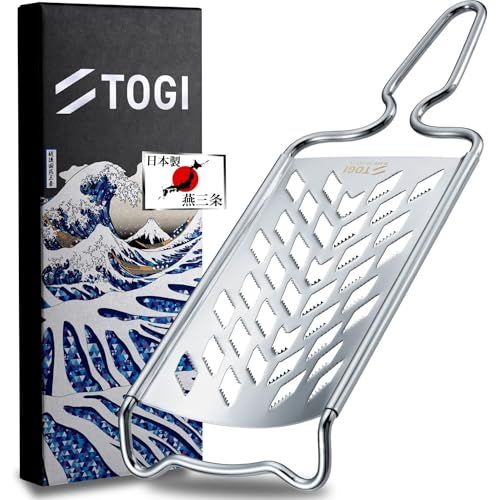 TOGI おろし器 プロ仕様 日本製 燕三条【至極の味】大根下ろし金 チーズおろし ステンレス製フック型 匠の職人技″mn 2724723b TOGI おろし器 プロ仕様 日本製 燕三条【至極の味】大根下ろし金 チーズおろし ステンレス製フック型 匠の職人技″mn 2724723b