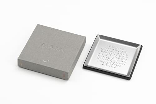 ツボエの極上おろし金 角皿-kakuzara- しょうが専用 日本製 燕三条″mn 306d4029