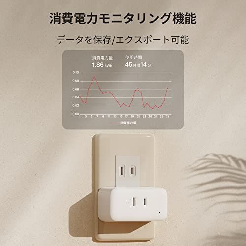 SwitchBot スマートプラグ プラグミニ スマートコンセント スイッチボット 消費電力モニター タイマー コンセント 節電?省エネ 直差し 遠隔操作 音声コントロール Bluetooth&Wi-Fi両方対応 スマートホーム Alexa, e26c4077 SwitchBot スマートプラグ プラグミニ スマートコンセント スイッチボット 消費電力モニター タイマー コンセント 節電?省エネ 直差し 遠隔操作 音声コントロール Bluetooth&Wi-Fi両方対応 スマートホーム Alexa, e26c4077