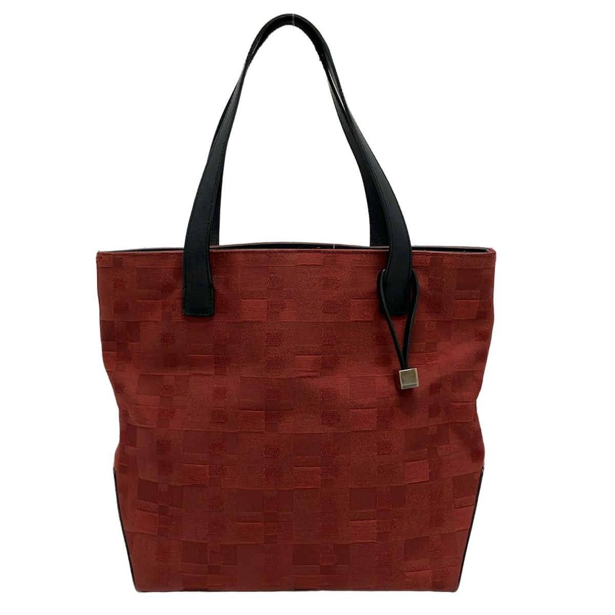 BALLY(バリー) トートバッグ - ボルドー×黒 レザー