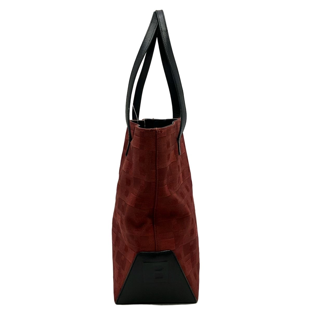 BALLY(バリー) トートバッグ - ボルドー×黒 レザー