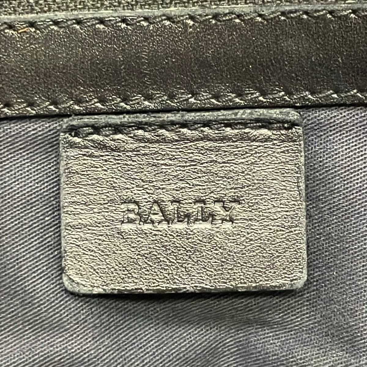 BALLY(バリー) トートバッグ - ボルドー×黒 レザー