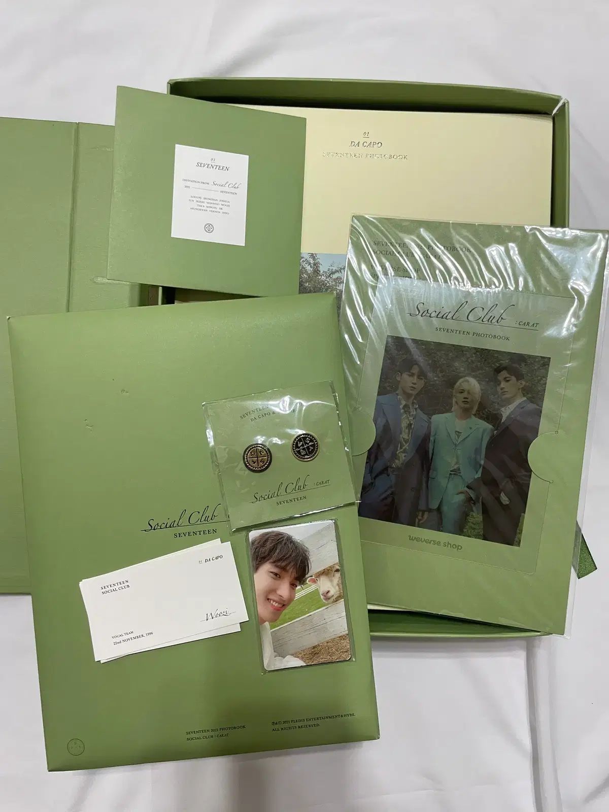 SEVENTEEN SOCIAL CLUB トレカ 含む フルセット