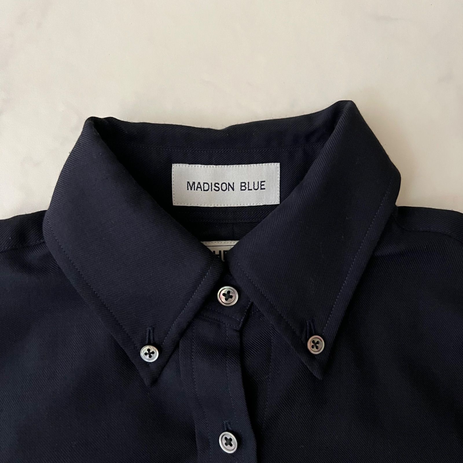 MADISON BLUE (マディソンブルー) 5分丈 シャツ サイズ0 XS相当