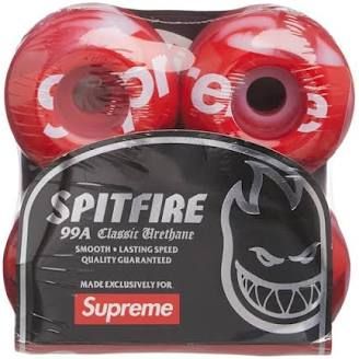 新品未開封】Supreme Spitfire Shop Wheels ウィール 赤 54mm - メルカリ