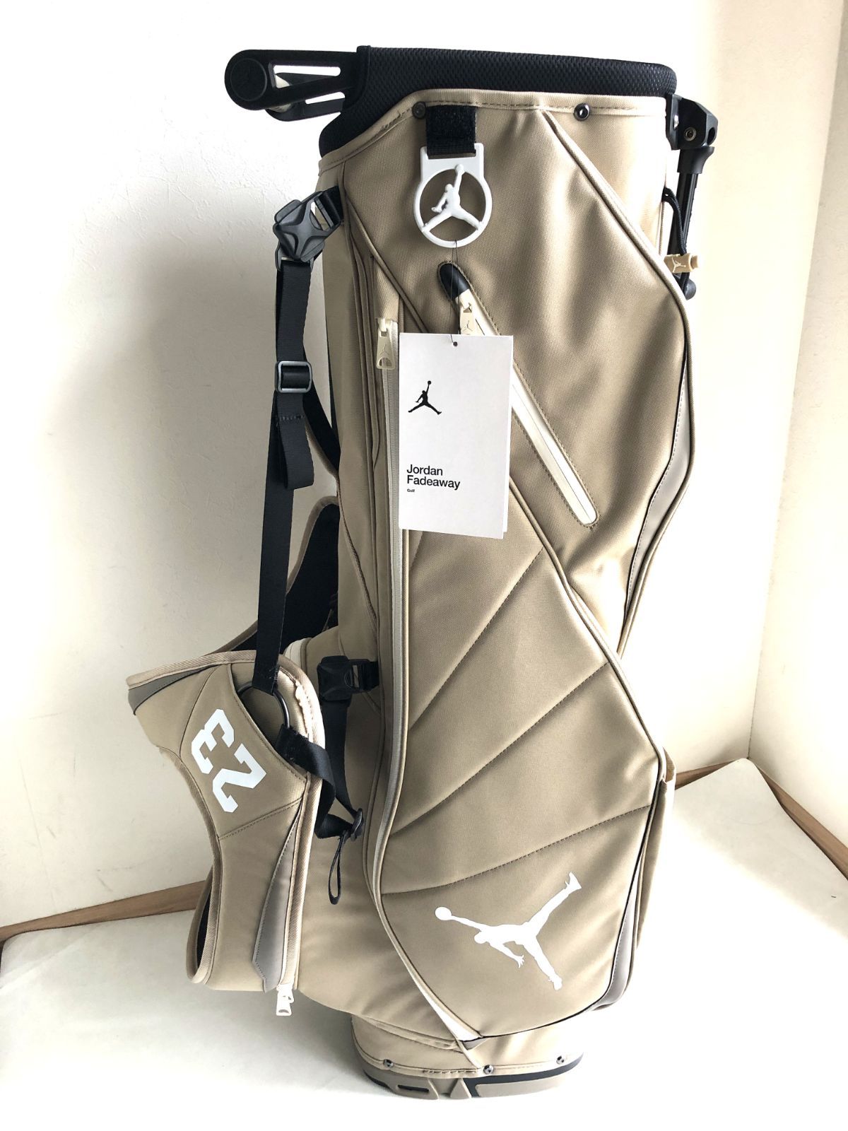 新品 ジョーダン JORDAN スタンド キャディバッグ ベージュ JD9901
