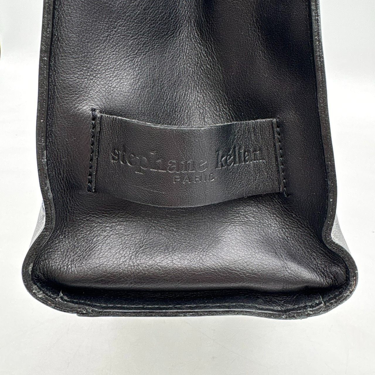 stephane kelian PARIS ステファンケリアン トートバッグ レザー 黒