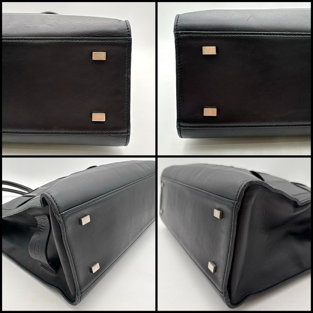 stephane kelian PARIS ステファンケリアン トートバッグ レザー 黒