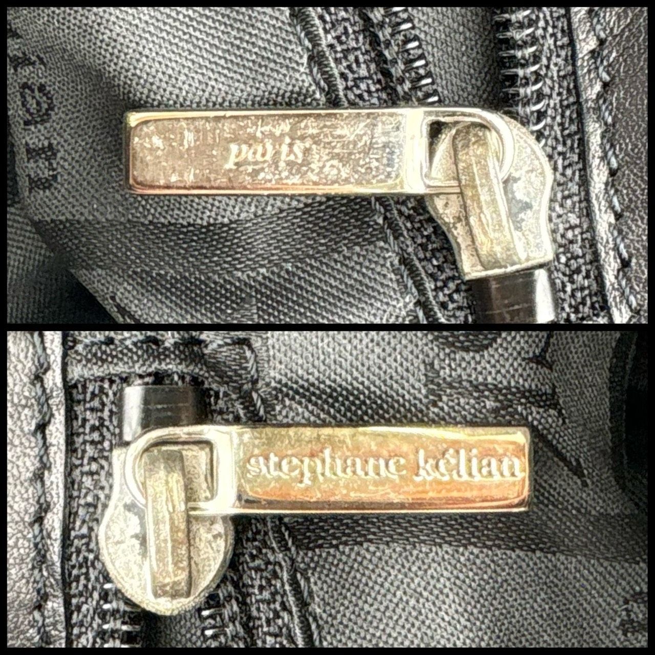 stephane kelian PARIS ステファンケリアン トートバッグ レザー 黒 