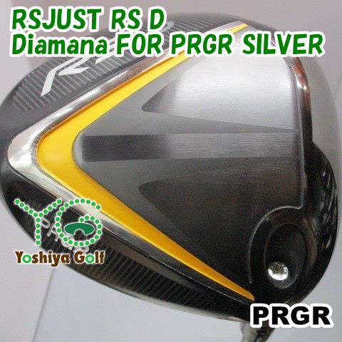 ドライバー プロギア RSJUST RS D/Diamana FOR PRGR SILVER/R/10.5[149897]
