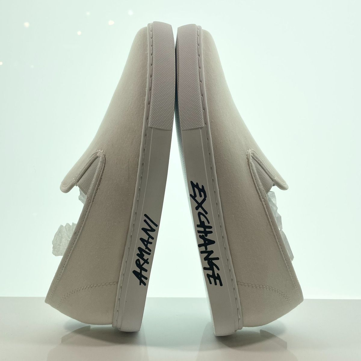 アルマーニ エクスチェンジ ARMANI EXCHANGE CANVAS SLIP-ON 