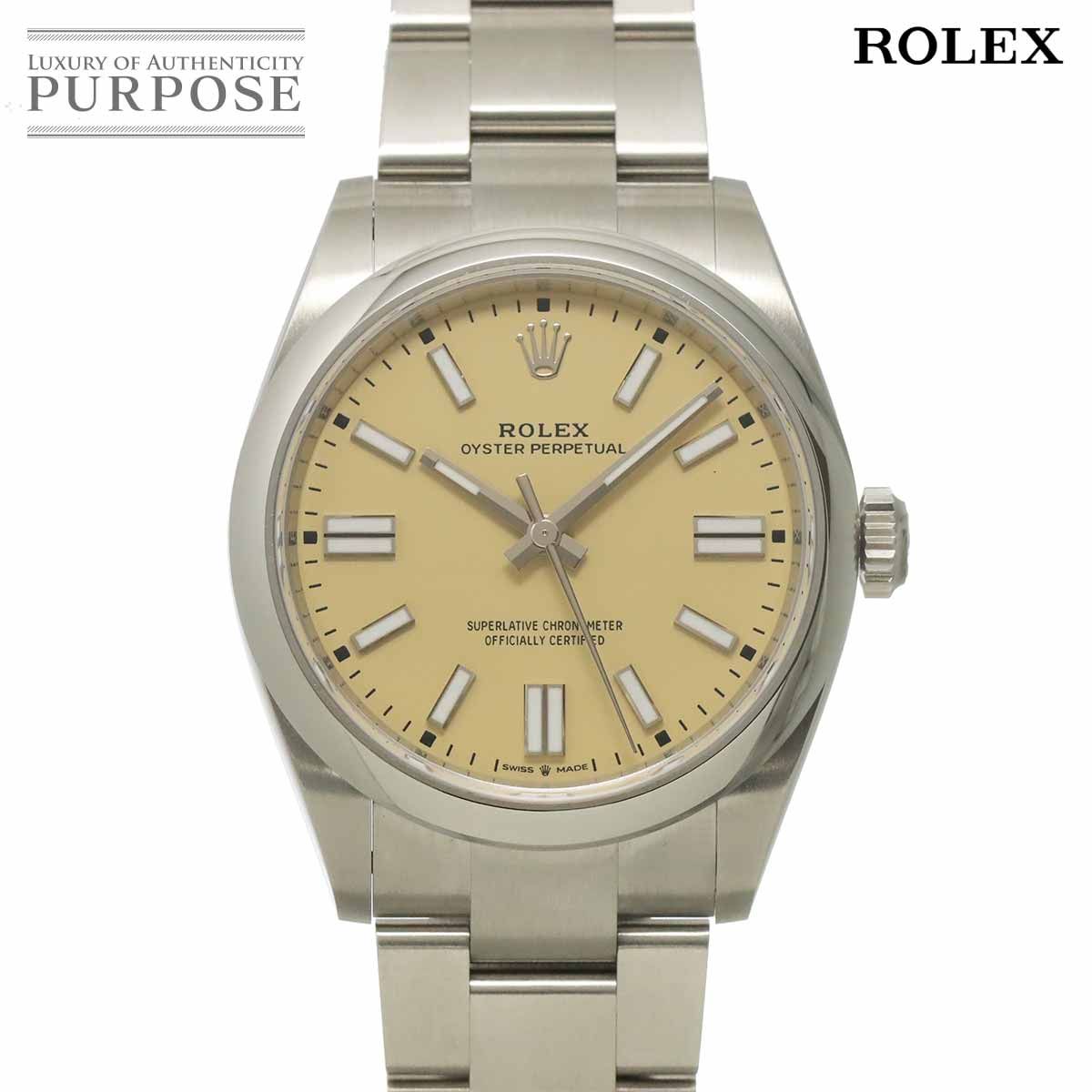 ロレックス ROLEX オイスターパーペチュアル 41 134300 ランダム番 ルーレット メンズ 腕時計 自動巻き Oyster Perpetual 90323256