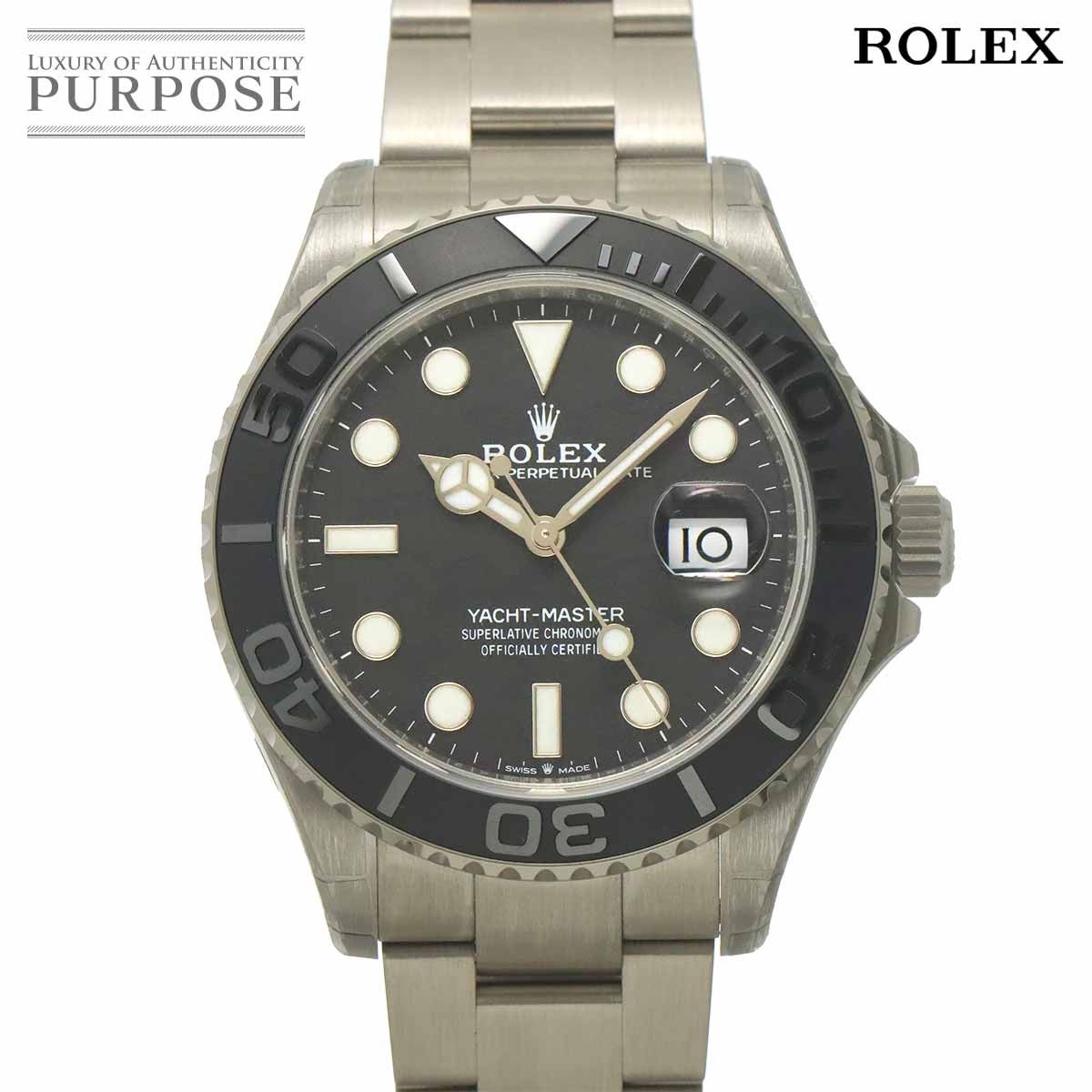 新品 未使用 ロレックス ROLEX ヨットマスター 42 チタン 226627 ランダム ルーレット メンズ デイト 自動巻き Yacht Master 90323689