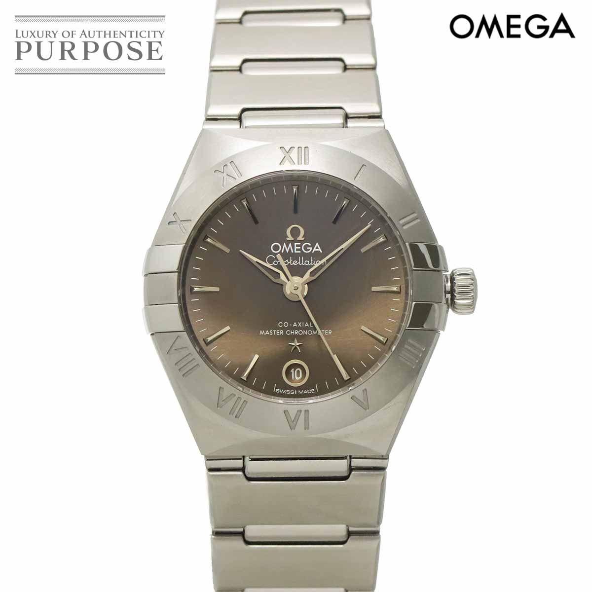 未使用 展示品 オメガ OMEGA コンステレーション マンハッタン 131 10 29 20 06 001 レディース 自動巻き デイト Constellation 90328084