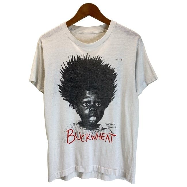 【中古】　Tシャツ　80s vintage　80年代　OLD　半袖　トップス　クルーネック　ムービーT　OUR GANG　映画　プリント　古着　/7309