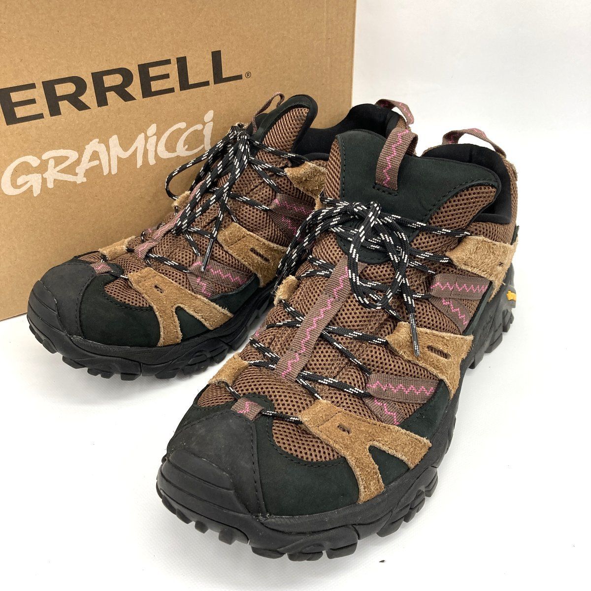 MERRELL GRAMICCI メレル グラミチ スニーカー MOAB 2 SIREN J5007705 28cm ブラウン ダークアース 靴 登山 キャンプ アウトドア ★SS403