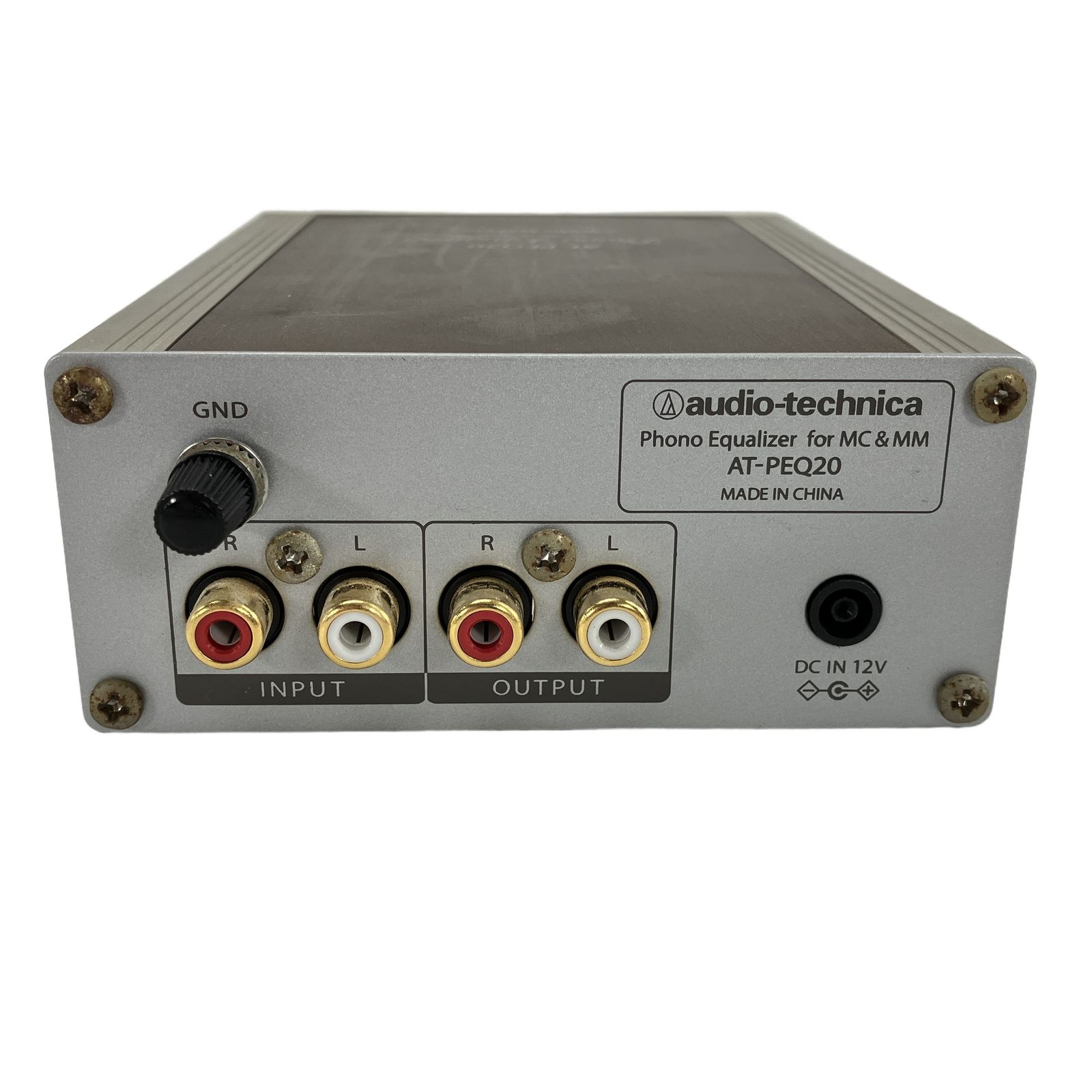 audio-technica AT-PEQ20 フォノイコライザー MC/MM対応 オーディオ