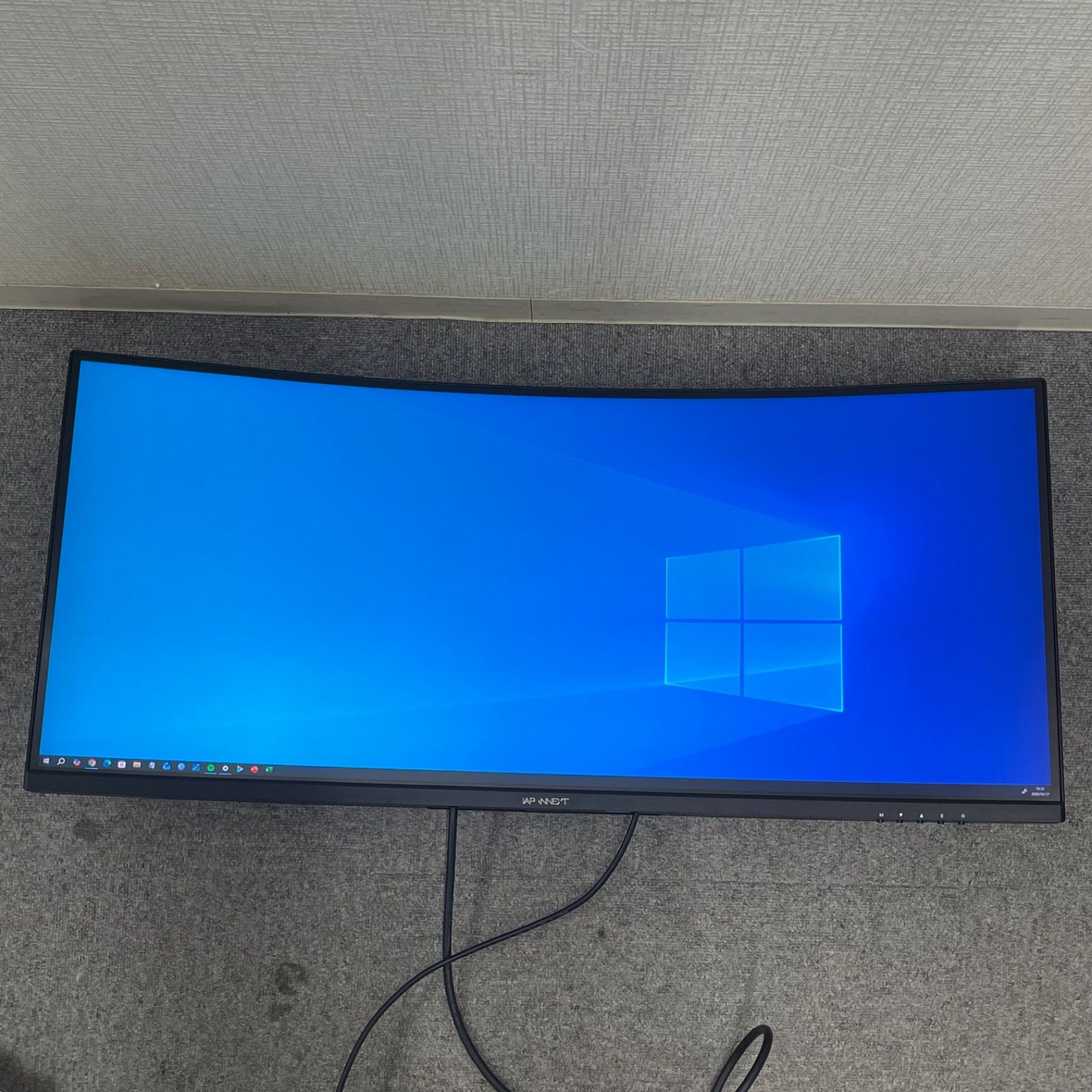 【NPA】JAPANNEXT ジャパンネクスト 34インチLEDモニター JN-VCG34144UWQHDR ワイド 湾曲