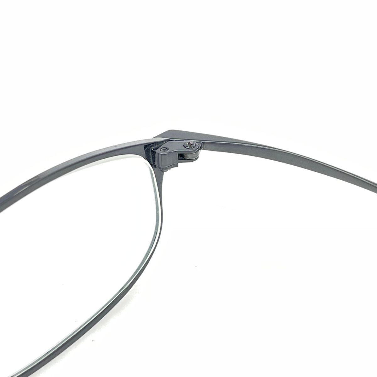 Ray-Ban レイバン メガネ チタン製/スクエアシャープ型 ブラック 