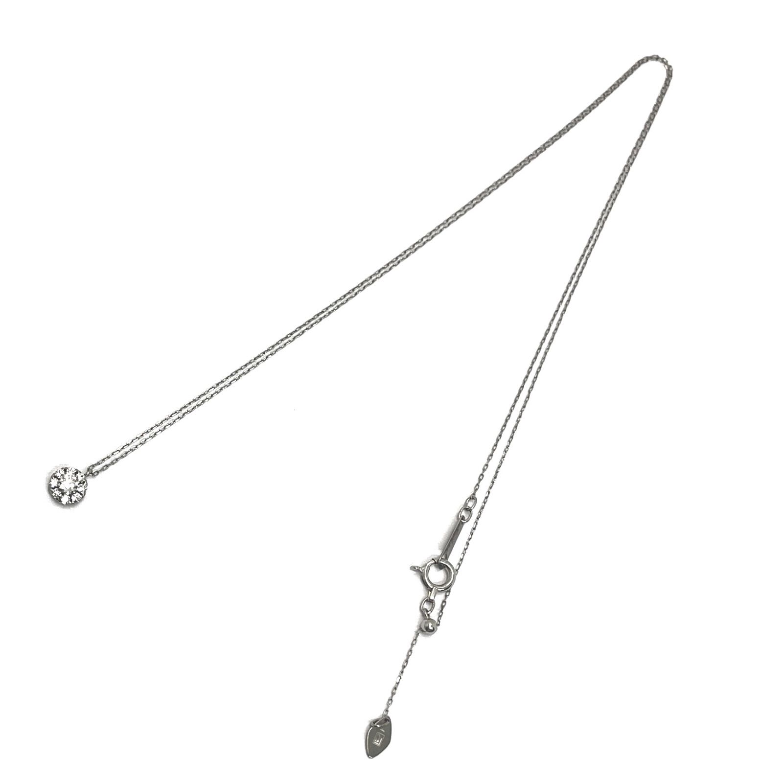 ラザールダイヤモンド❤️MALINA／マリーナネックレス0.28ct・Pt950