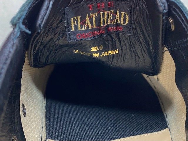 THE FLAT HEAD/ザ フラットヘッド FN-FS-001 レザー スニーカー 28.0cm 【MK0240-008】272