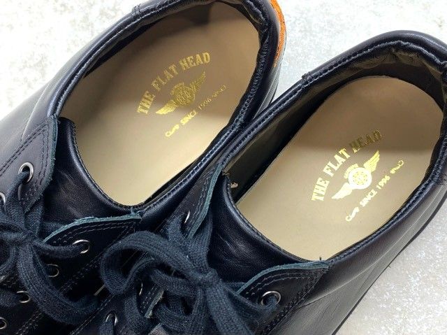 THE FLAT HEAD/ザ フラットヘッド FN-FS-001 レザー スニーカー 28.0cm 【MK0240-008】272