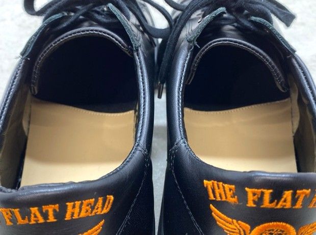THE FLAT HEAD/ザ フラットヘッド FN-FS-001 レザー スニーカー 28.0cm 【MK0240-008】272