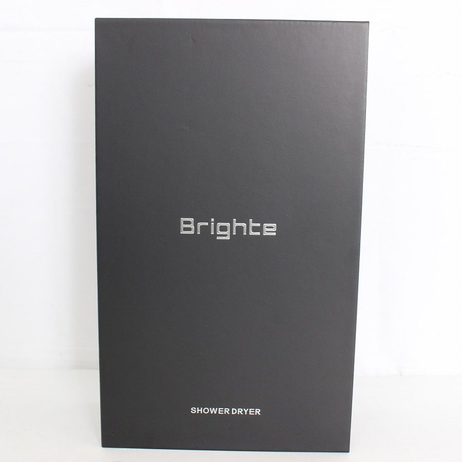 美品】Brighte SHOWER DRYER BRT-SD173 ブラック ヘアドライヤー