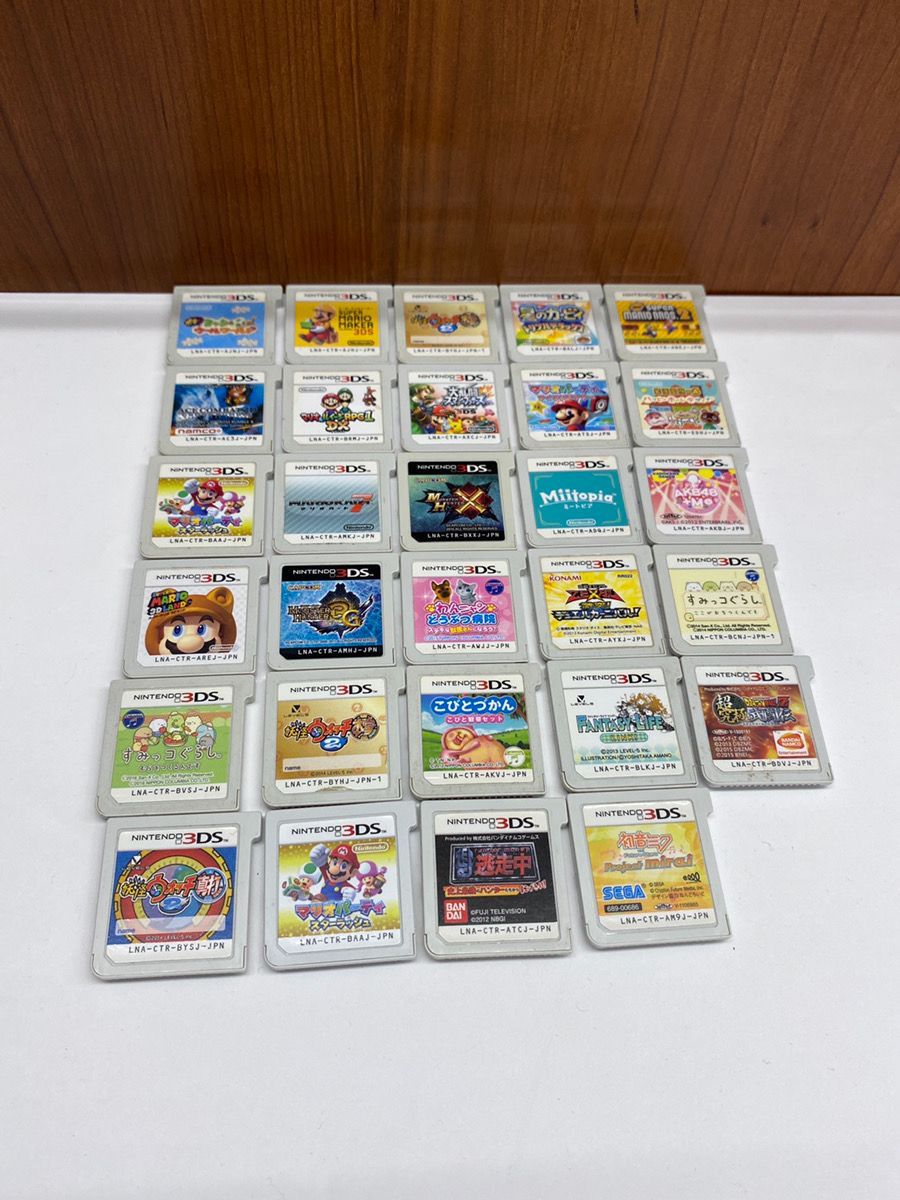 Nintendo 3DSソフト 29点セット まとめ売り - メルカリ