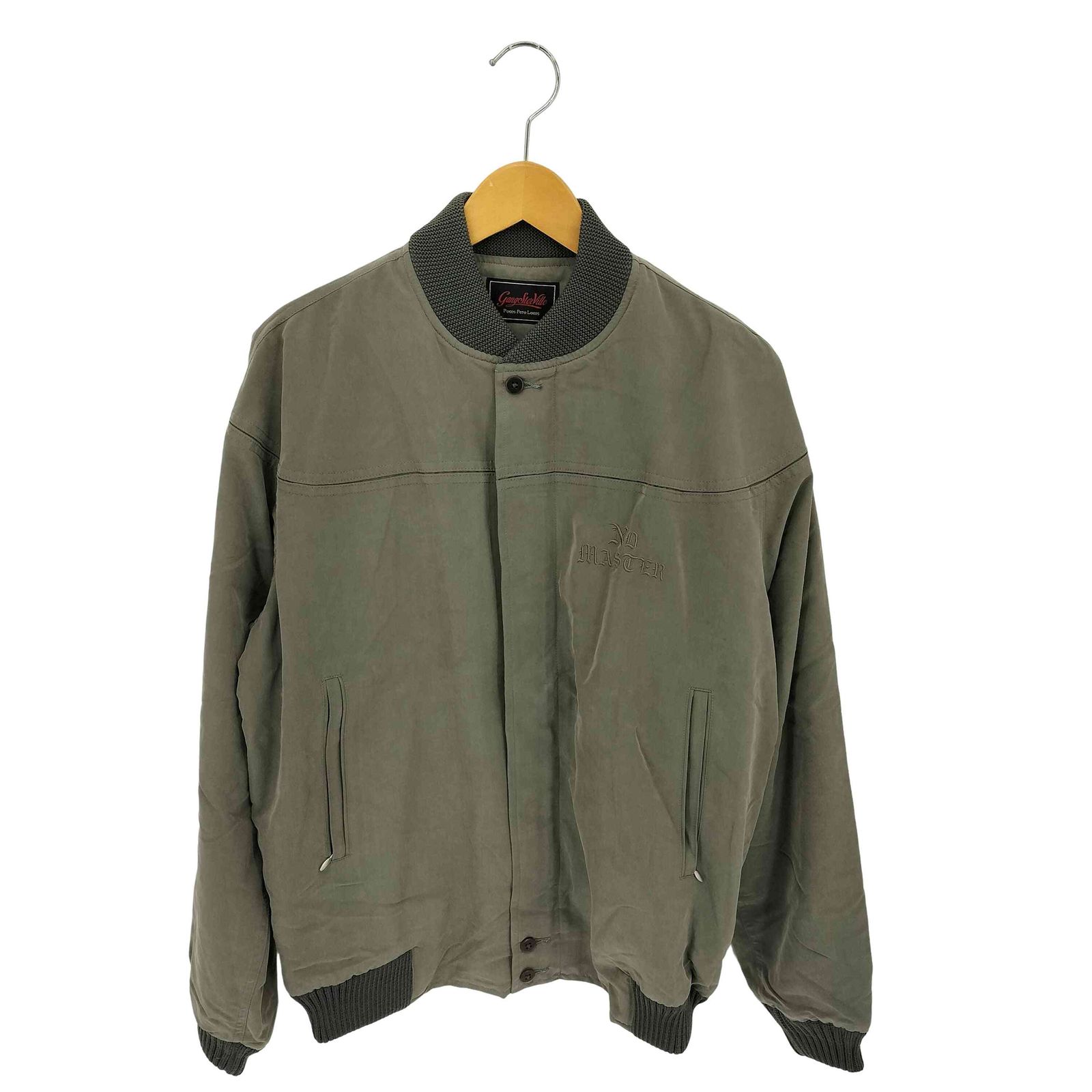 ギャングスタビル GANGSTERVILLE NO MASTER DERBY JACKET ダービージャケット メンズ import：M