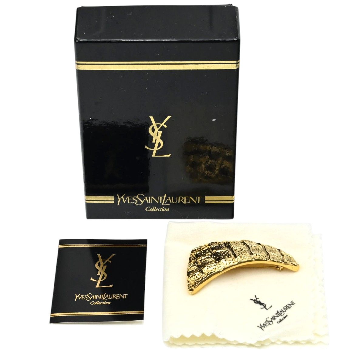 YVESSAINTLAURENT イヴサンローラン ヴィンテージ GP デザイン ピン