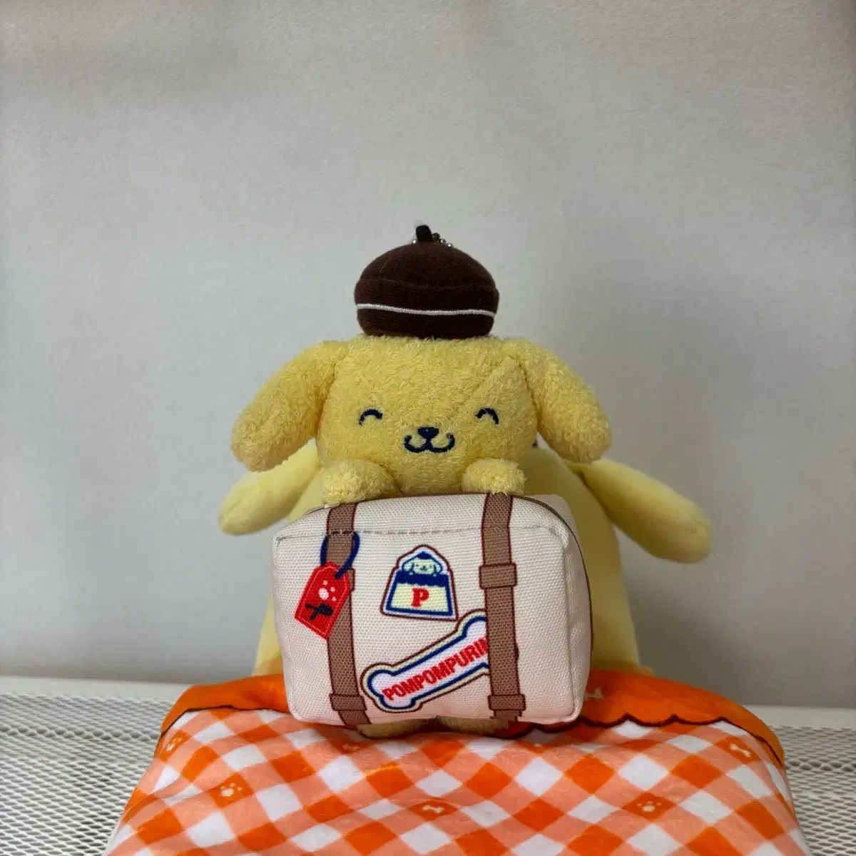 ポムポムプリン 旅行マスコット