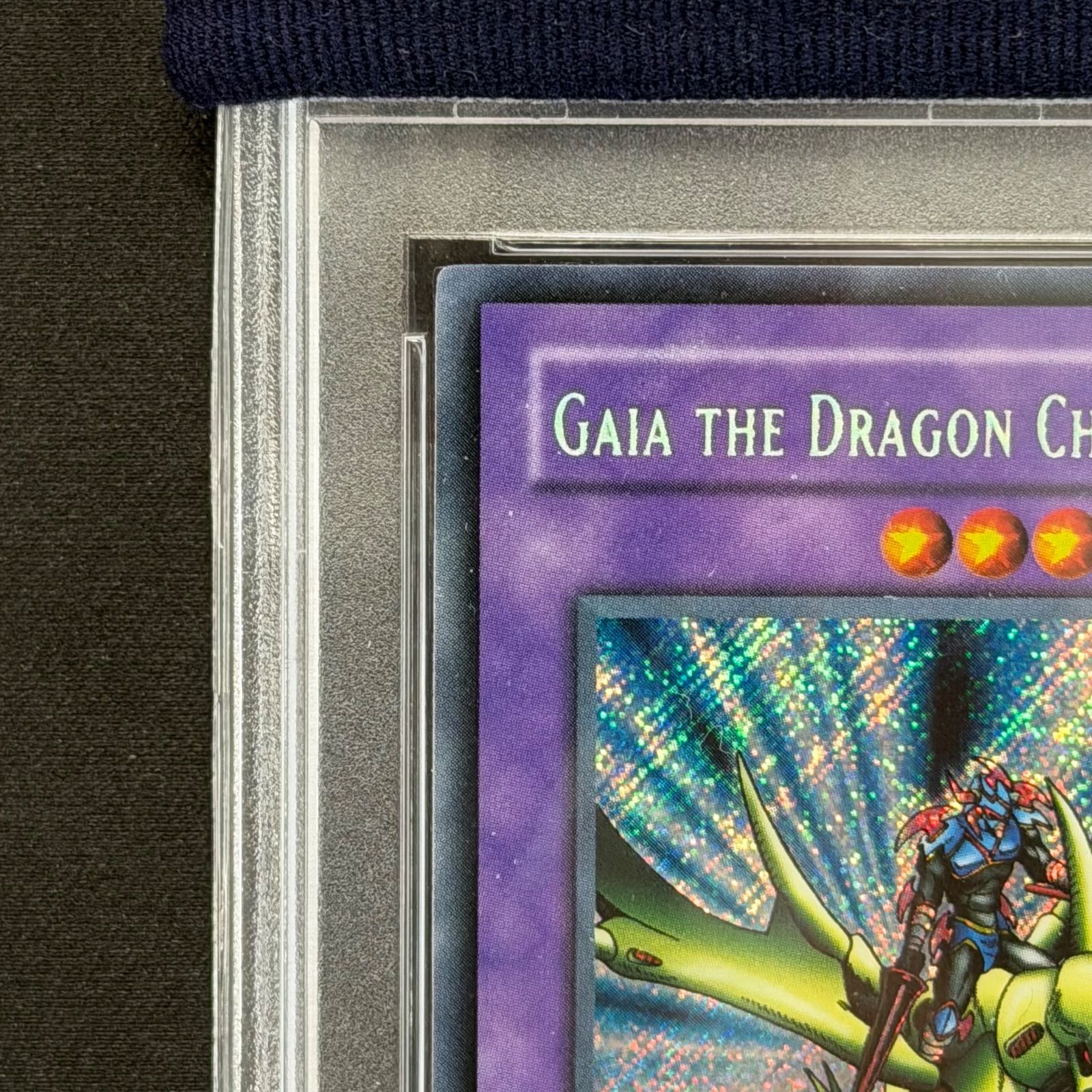 遊戯王 PSA9 旧アジア版 竜騎士ガイア LOB-125 A001 - メルカリ