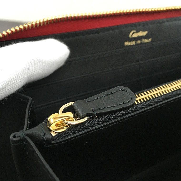 極美品 Cartier ガーランドドゥカルティエ L3001709 長財布 24 - メルカリ