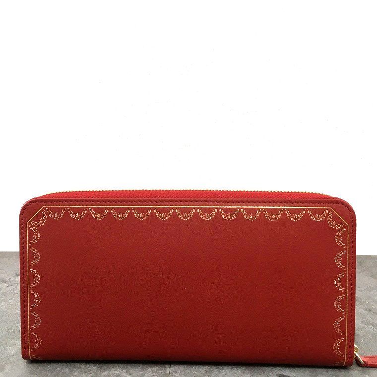 極美品 Cartier ガーランドドゥカルティエ L3001709 長財布 24 - メルカリ