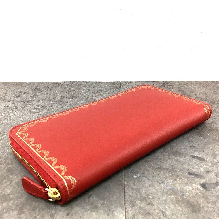 極美品 Cartier ガーランドドゥカルティエ L3001709 長財布 24 - メルカリ