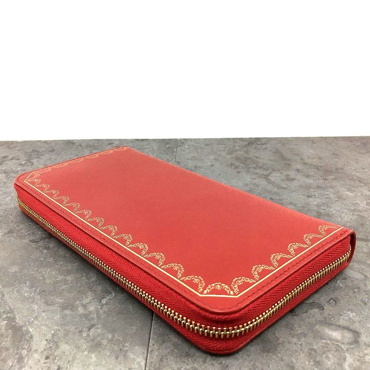 極美品 Cartier ガーランドドゥカルティエ L3001709 長財布 24 - メルカリ