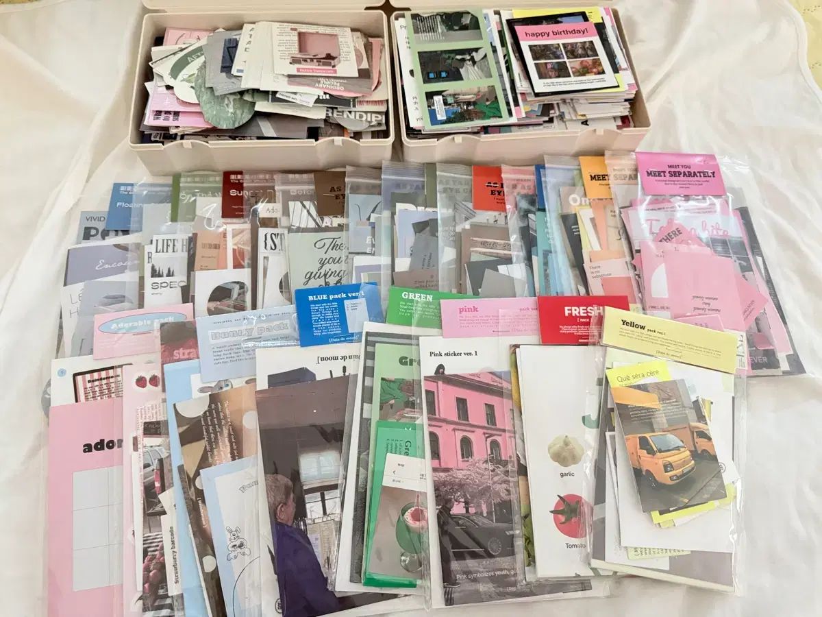 スクラップ ステッカー まとめ 出品