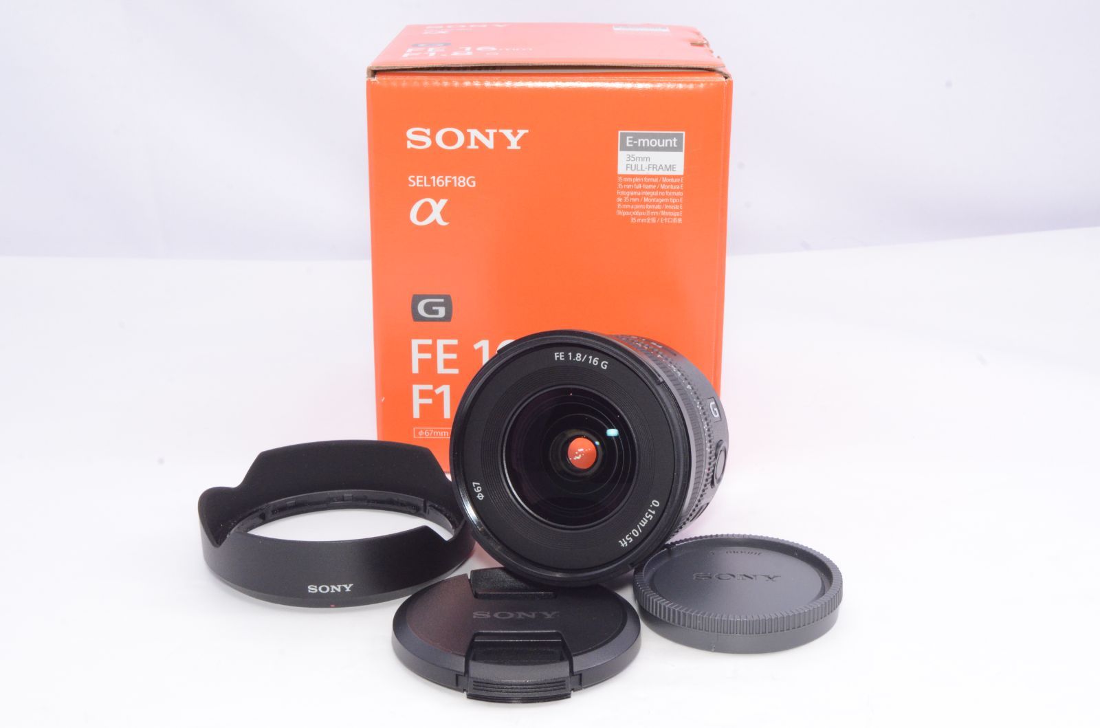 Sony ソニー FE 16mm F1.8 G SEL16F18G