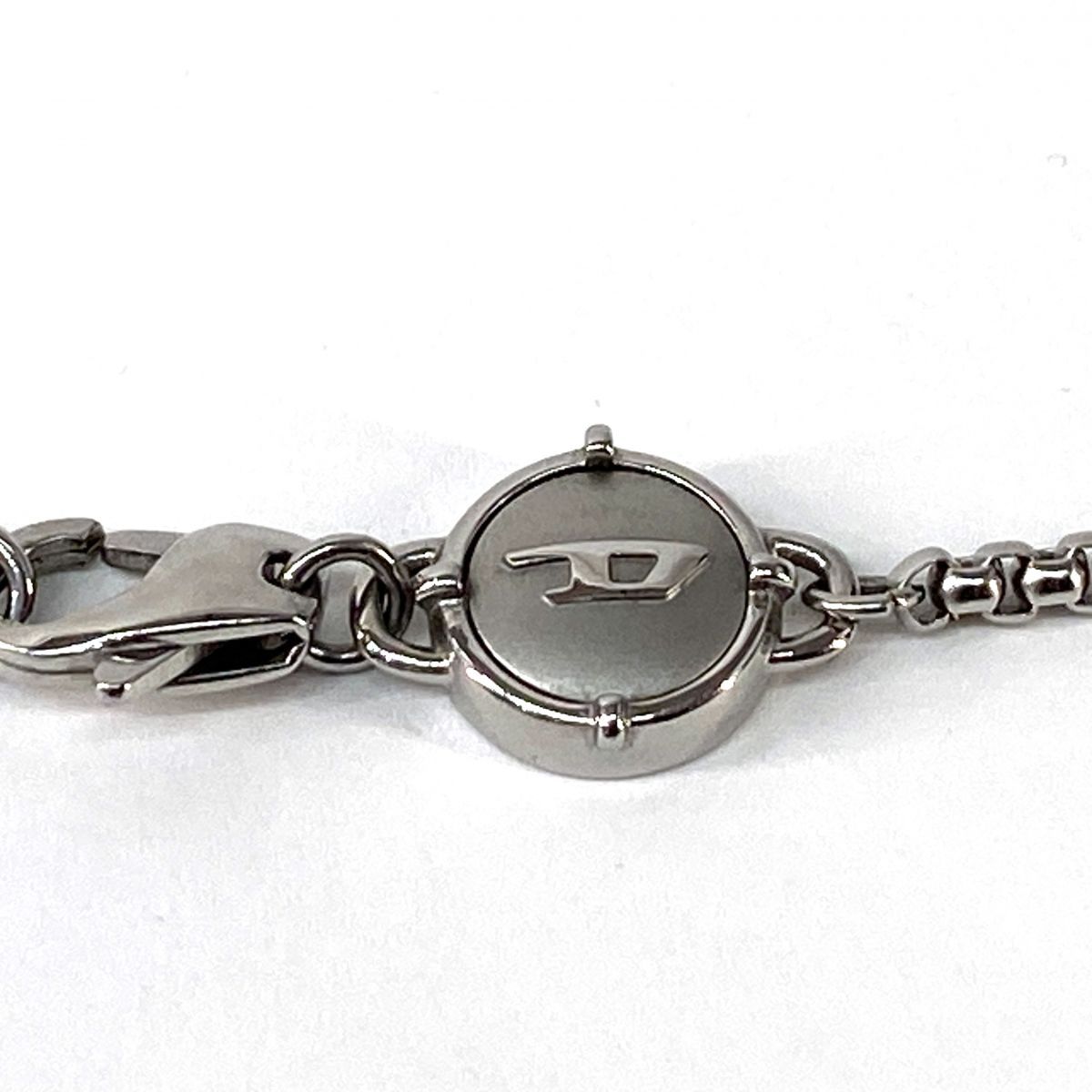 DIESEL ディーゼル ダブルリングネックレス DX116800DJW ※中古 - メルカリ