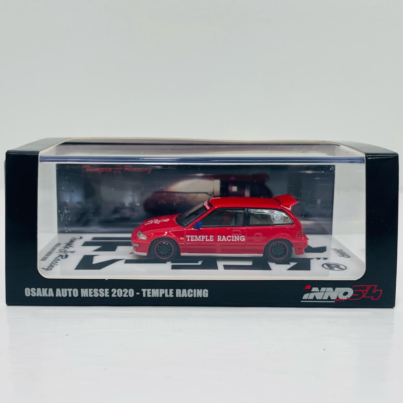 【飾磨店】 中古 1/64 Honda CIVIC EF9 Temple Racing Osaka Auto Messe 2020