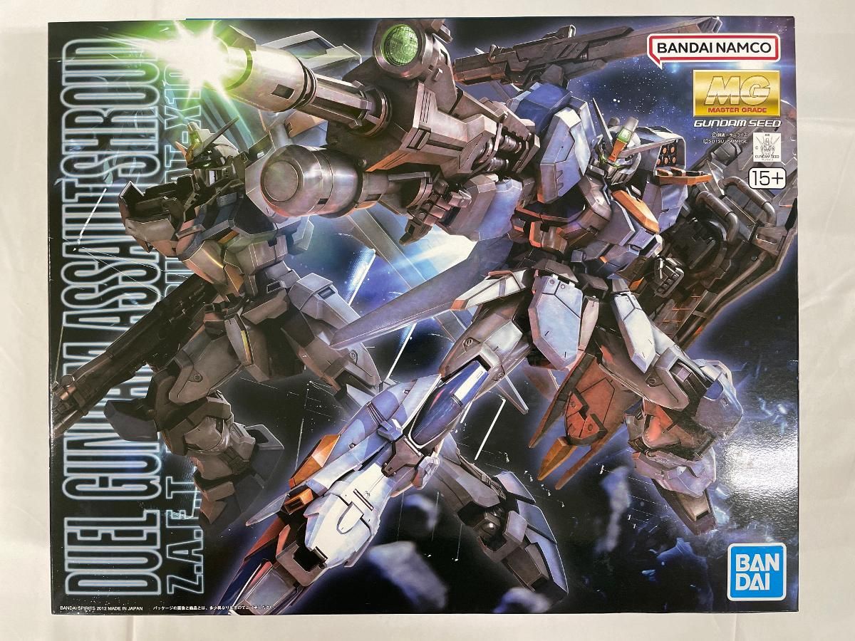 【未開封】1/100 MG GAT-X102 デュエルガンダム アサルトシュラウド 機動戦士ガンダムSEED