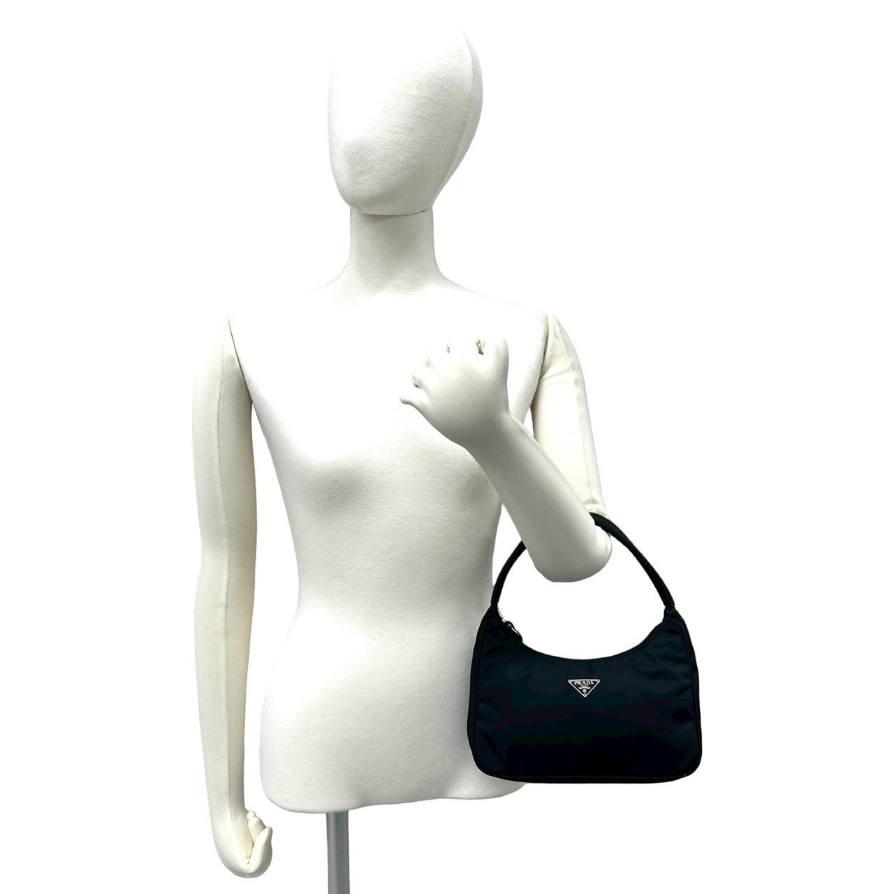 極 美品 PRADA プラダ 三角ロゴ トライアングル ロゴ プレート 金具